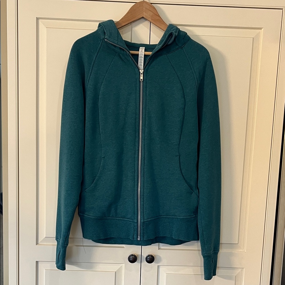 Lululemon Athletica Green Zip-Up Jacket